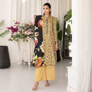 3 Pcs Lawn – Unstitched Salina by Regalia Textile