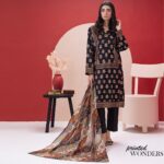 3 Pcs Lawn – Unstitched Salina by Regalia Textile