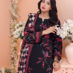 3 Pcs Lawn – Unstitched Salina by Regalia Textile