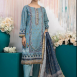 3 Pcs Lawn - Unstitched Salina by Regalia Textile