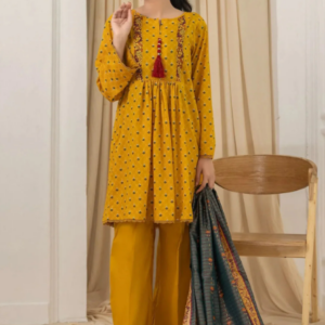 3 Pcs Lawn - Unstitched Salina by Regalia Textile