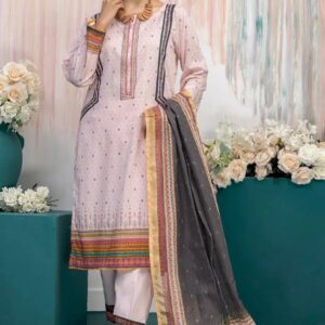 3 Pcs Lawn - Unstitched Salina by Regalia Textile