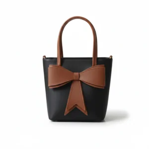 CLASSIC BOW TOTE - BLACK