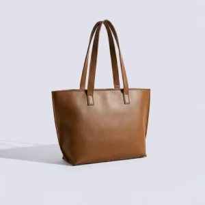 FABILLA NOIR TOTE - BROWN