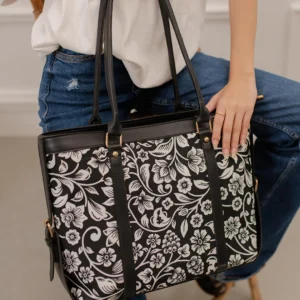 Strap Canvas Tote 34